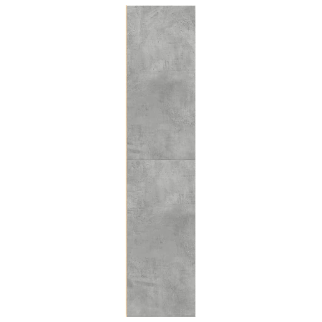 Highboard Concrete Grey 70x41x185 cm Engineered Wood